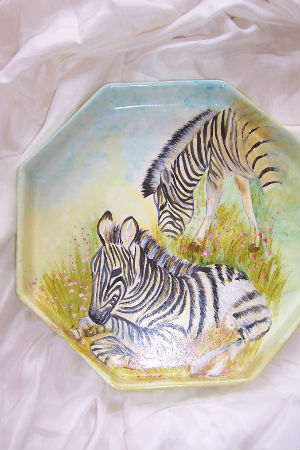 peinture sur porcelaine